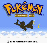 Pokemon - Versione Oro (Italy) Title Screen